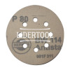 Круг шлифовальный BW 114 8 отверстий D 125 P80