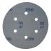 Диск самозацепной Deerfos CA 331 6 отверстий D 150 P500