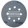 Шлифовальный круг Deerfos SA 331 8 отверстий D 125 P1200