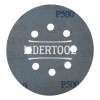 Шлифовальный круг Deerfos SA 331 8 отверстий D 125 P500