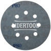 Диск самозацепной Deerfos CA 331 8 отверстий D 125 P80