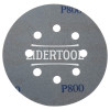 Шлифовальный круг Deerfos SA 331 8 отверстий D 125 P800
