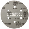 Шлифовальный круг VC 151 6 отверстий D 150 P100