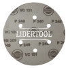 Шлифовальный круг VC 151 6 отверстий D 150 P240