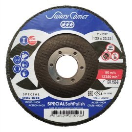 Круг лепестково торцевой  SwatyComet 27	FLAP DISCS  SKORPIO CERAMIC 125*22,23