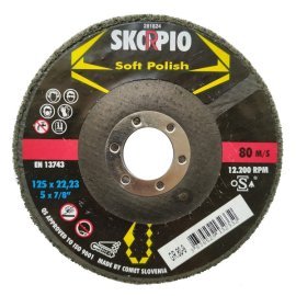 Круг лепестково торцевой  SwatyComet 27	FLAP DISCS  SKORPIO CERAMIC 125*22,23