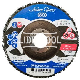 Swatycomet - Круг лепестково торцевой  SwatyComet 27	FLAP DISCS  SKORPIO CERAMIC 125*22,23, купить по цене 152.08грн.