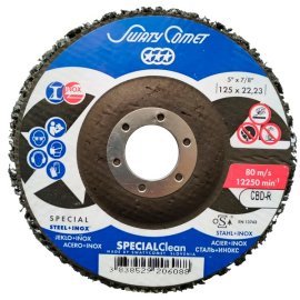 Круг лепестково торцевой  SwatyComet 27	FLAP DISCS  SKORPIO CERAMIC 125*22,23