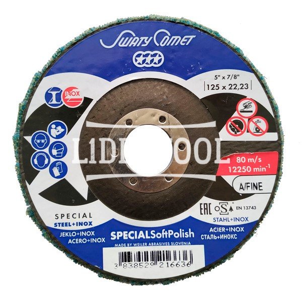 Круг лепестково торцевой  SwatyComet 27	FLAP DISCS  SKORPIO CERAMIC 125*22,23, цена – 113.18 грн, фото №1
