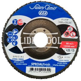 Swatycomet - Круг лепестково торцевой  SwatyComet 27	FLAP DISCS  SKORPIO CERAMIC 125*22,23, купить по цене 111.56грн.