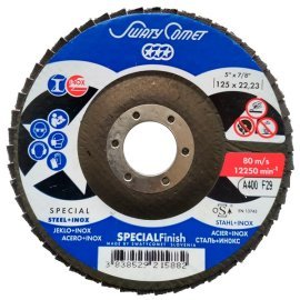 Круг лепестково торцевой  SwatyComet 27	FLAP DISCS  SKORPIO CERAMIC 125*22,23