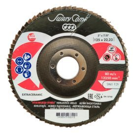 Круг лепестково торцевой  SwatyComet 27	FLAP DISCS  SKORPIO CERAMIC 125*22,23