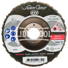 Swatycomet - Круг лепестково торцевой SwatyComet F29 FLAP DISCS EXTRA ALUMINIUM 125*22,23  Z40, купить по цене 93.95грн.