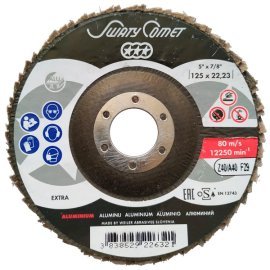 Круг лепестково торцевой  SwatyComet 29	FLAP DISCS EXTRA ALUMINIUM 125*22,23