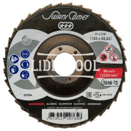 Swatycomet - Круг лепестково торцевой SwatyComet F29 FLAP DISCS EXTRA ALUMINIUM 125*22,23 Z60, купить по цене 93.95грн.