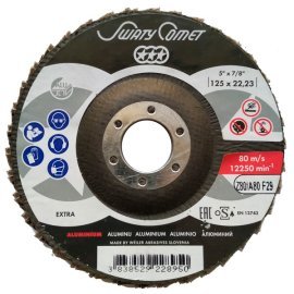 Круг лепестково торцевой  SwatyComet 29	FLAP DISCS EXTRA ALUMINIUM 125*22,23