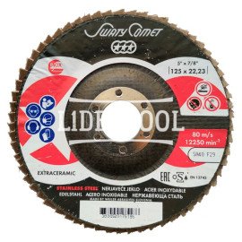 Swatycomet - Круг лепестково торцевой  SwatyComet 27	FLAP DISCS  SKORPIO CERAMIC 125*22,23, купить по цене 124.50грн.